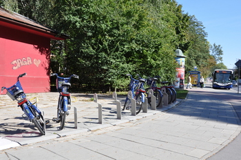 Wypożyczalnia rowerów miejskich